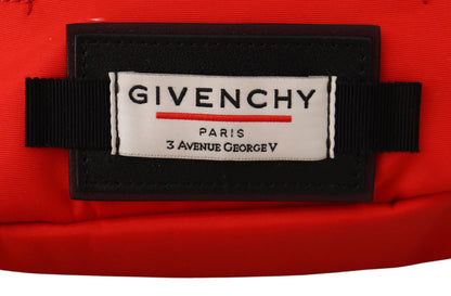 Givenchy Elegante große Gürteltasche in Rot und Schwarz