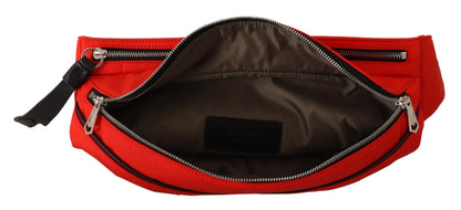 Givenchy Elegante große Gürteltasche in Rot und Schwarz