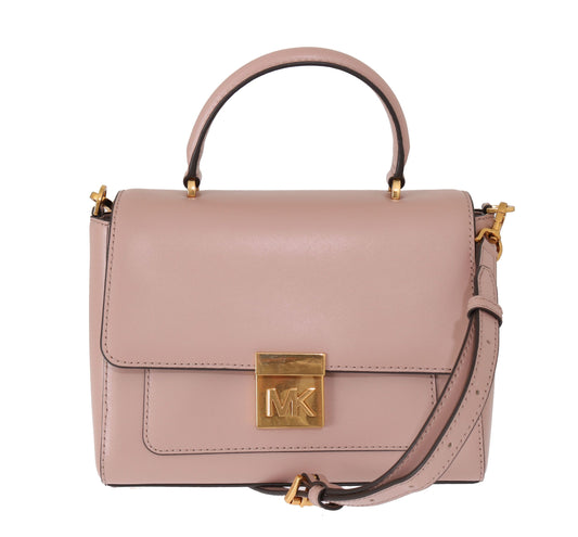 Michael Kors Elegante Mindy Umhängetasche aus rosa Leder