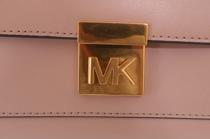 Michael Kors Elegante Mindy Umhängetasche aus rosa Leder