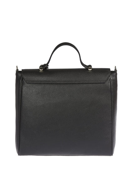 Trussardi Schwarzes Leder Frauen Handtasche