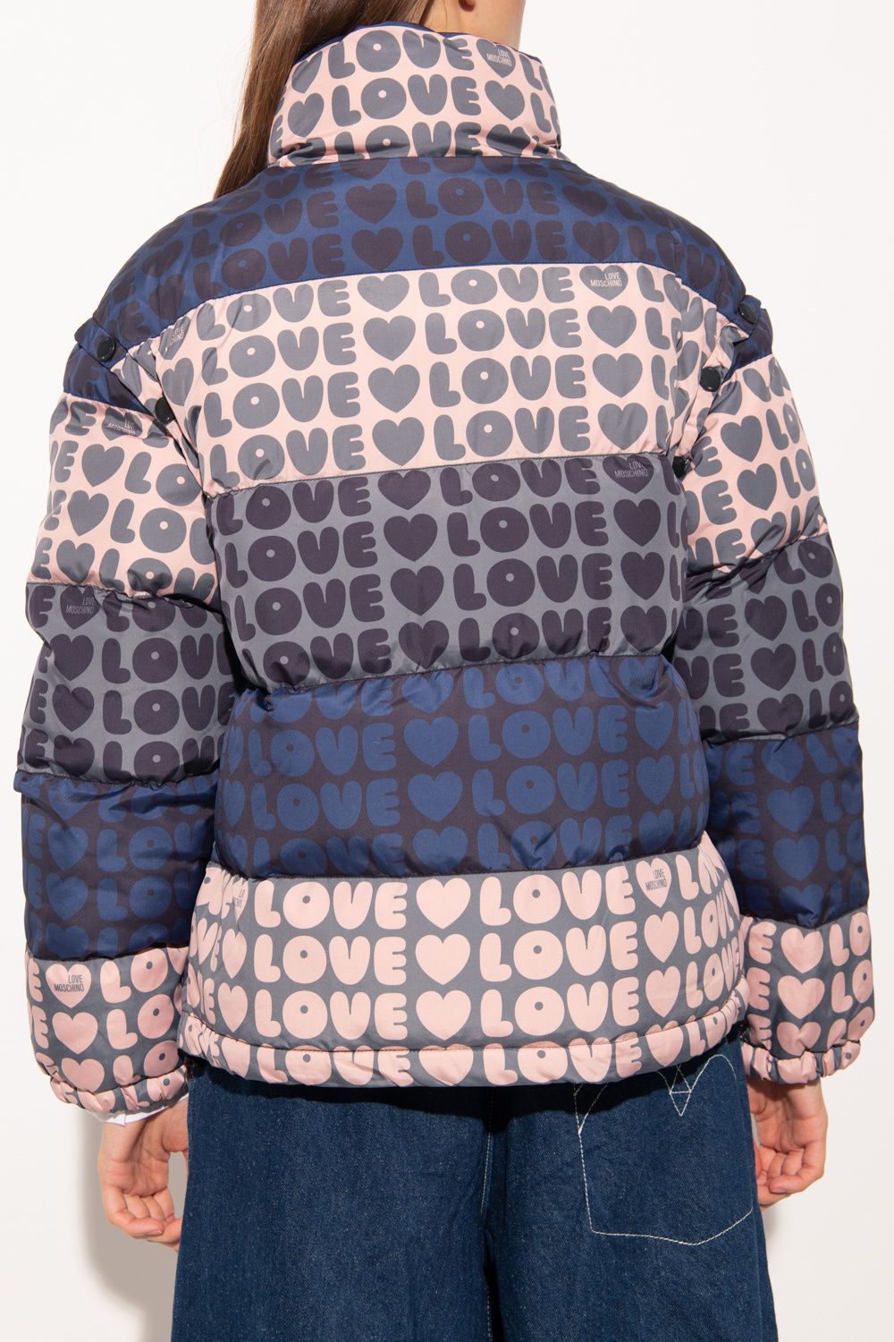 Love Moschino Multicolor Polyester Damen Jacke