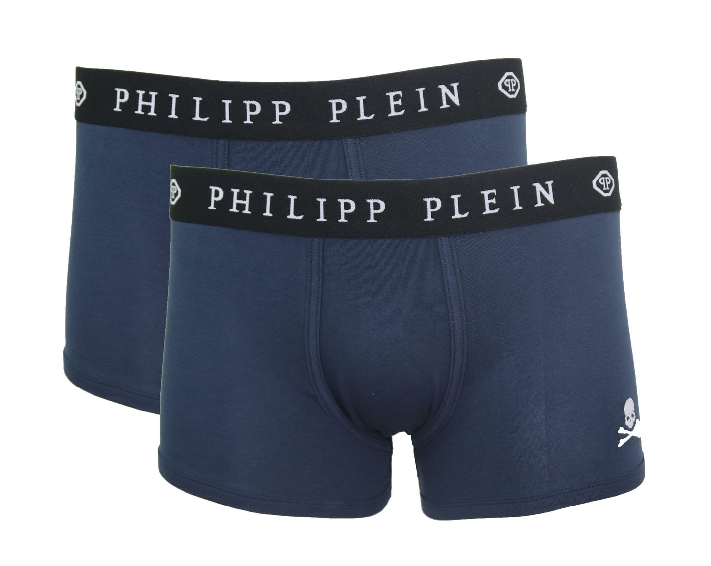 Philipp Plein Blau Baumwolle Männer Boxer