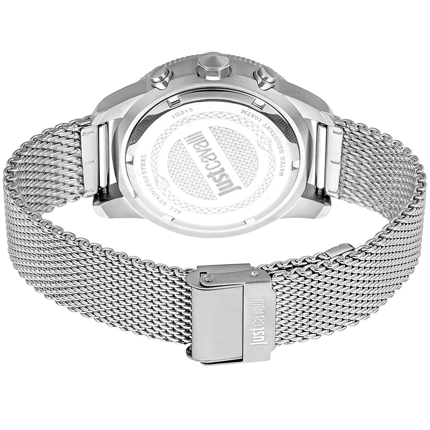 Just Cavalli Silberne Herrenuhr