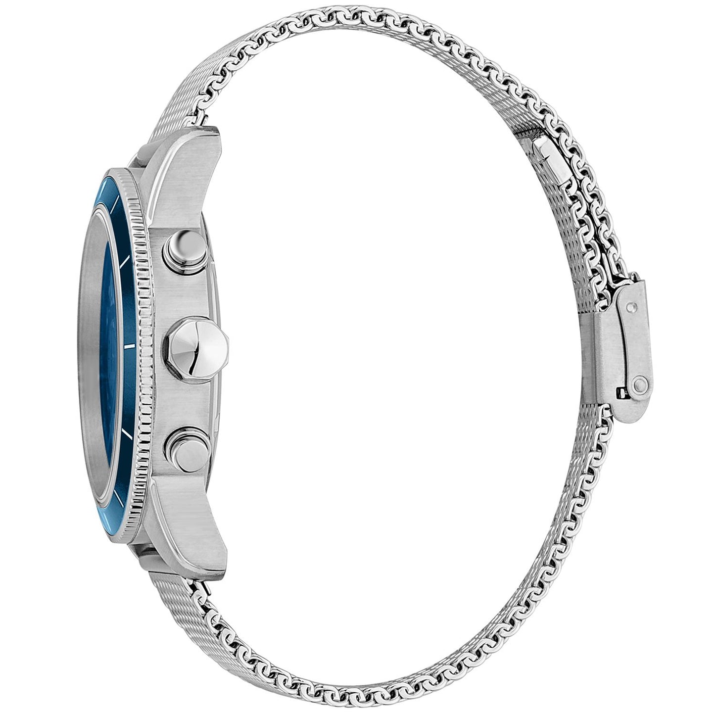 Just Cavalli Silberne Herrenuhr