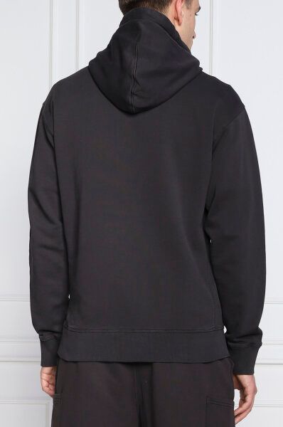 Hugo Boss Elegantes Sweatshirt mit Kapuze aus dunkelblauer Baumwolle