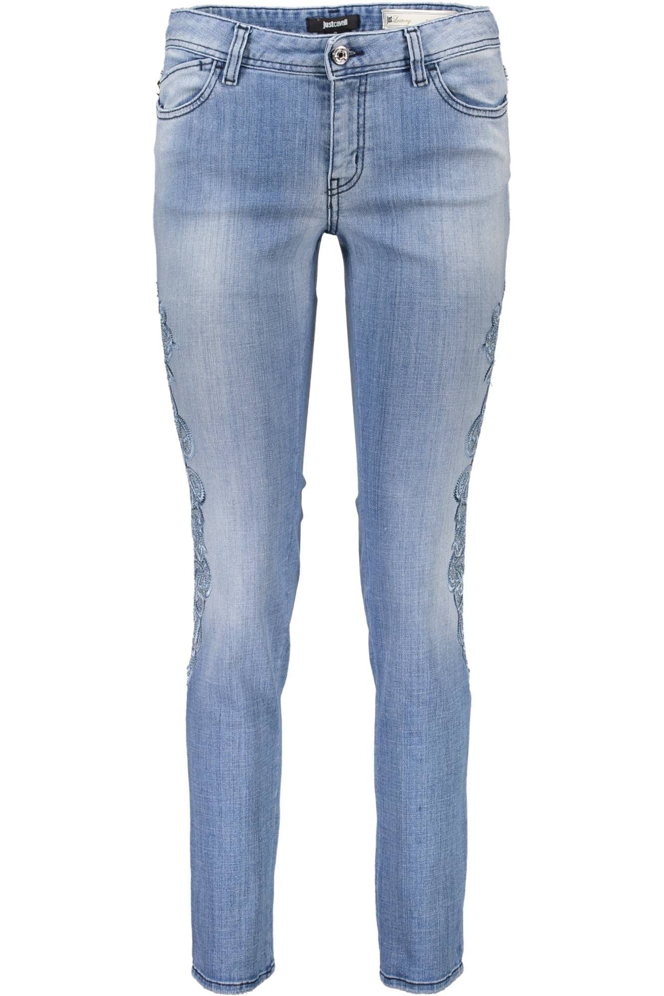 Just Cavalli Hellblaue Baumwolle Damen Jeans