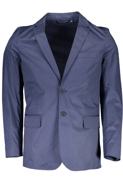 Gant Blaue Baumwolle Männer Jacke