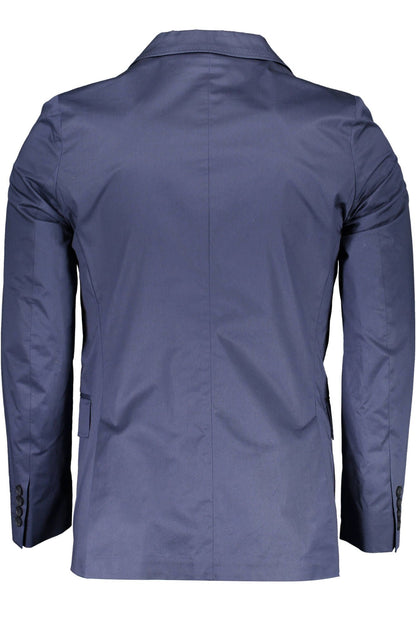 Gant Blaue Baumwolle Männer Jacke