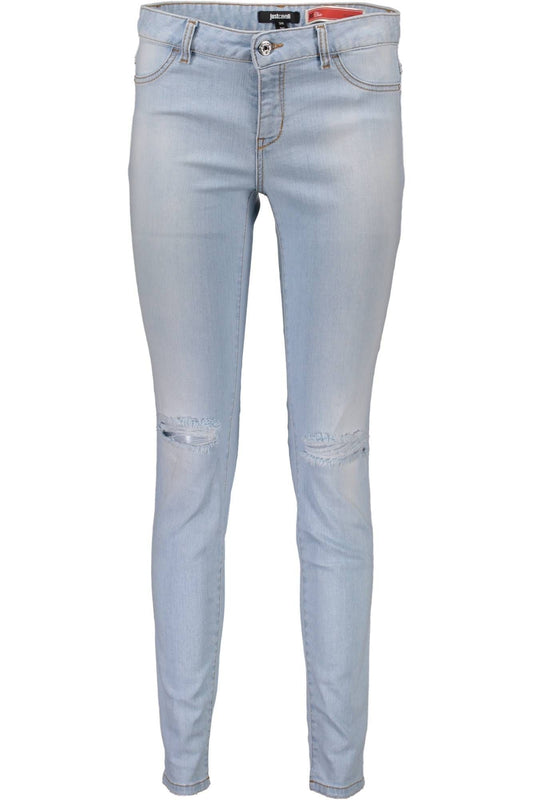 Just Cavalli Hellblaue Baumwolle Damen Jeans