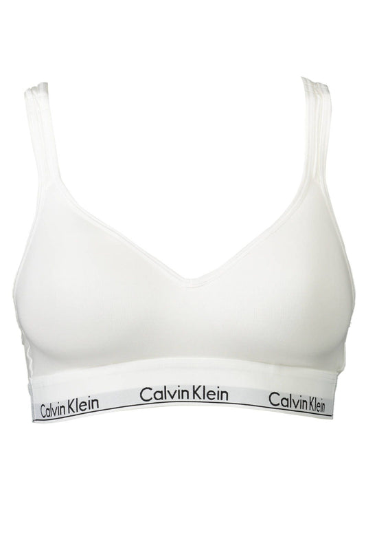 Calvin Klein Weißer Baumwolle Frauen Bralette