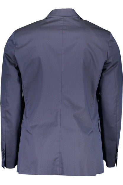 Gant Blaue Baumwolle Männer Jacke