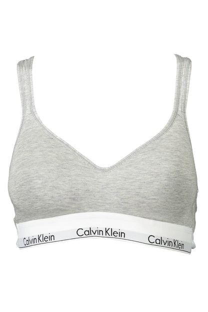 Calvin Klein Graue Baumwolle Frauen Bralette