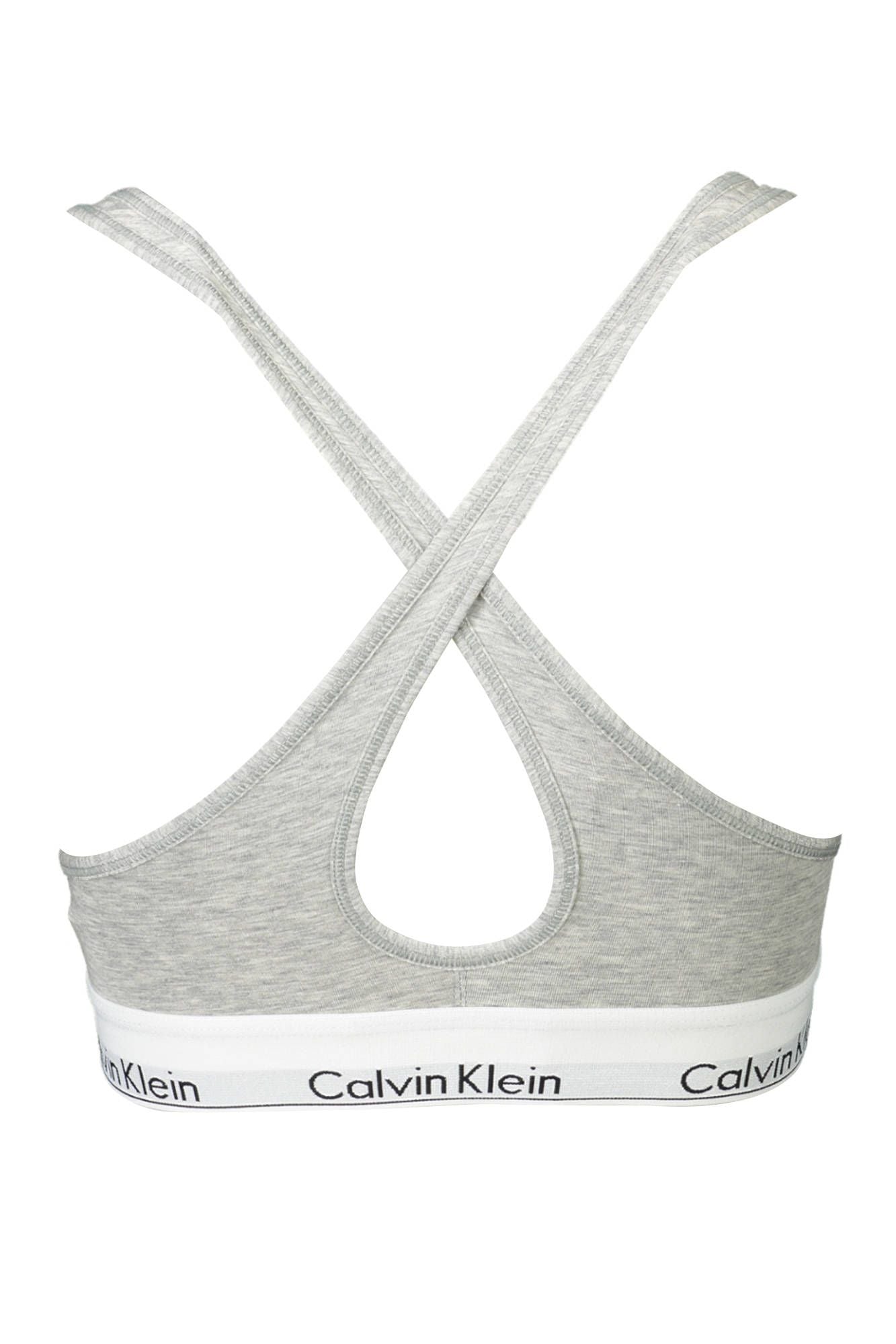 Calvin Klein Graue Baumwolle Frauen Bralette