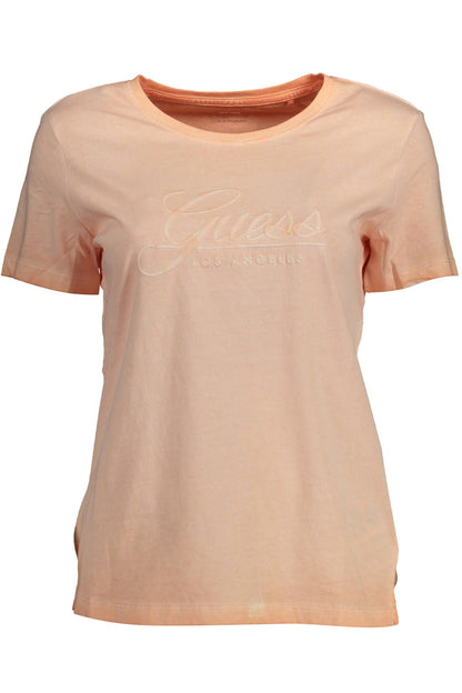 Guess Jeans Rosa Baumwolle Frauen T-Shirt