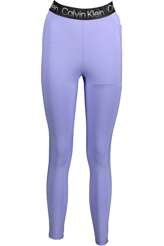 Calvin Klein Lila Baumwolle Frauen Legging