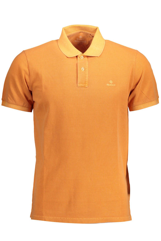 Gant Orange Baumwolle Männer Polo