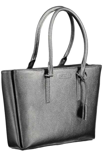 Calvin Klein Schwarz Polyethylen Frauen Handtasche