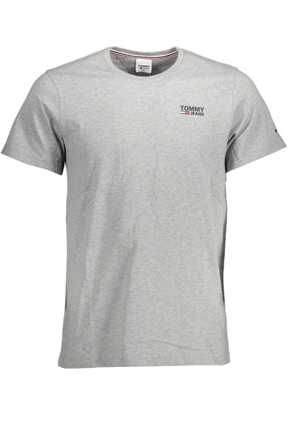 Tommy Hilfiger Graues Baumwolle Männer T-Shirt