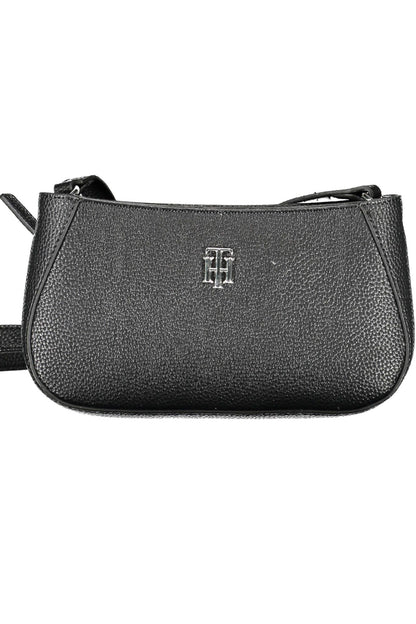 Tommy Hilfiger Schwarz Polyethylen Frauen Handtasche