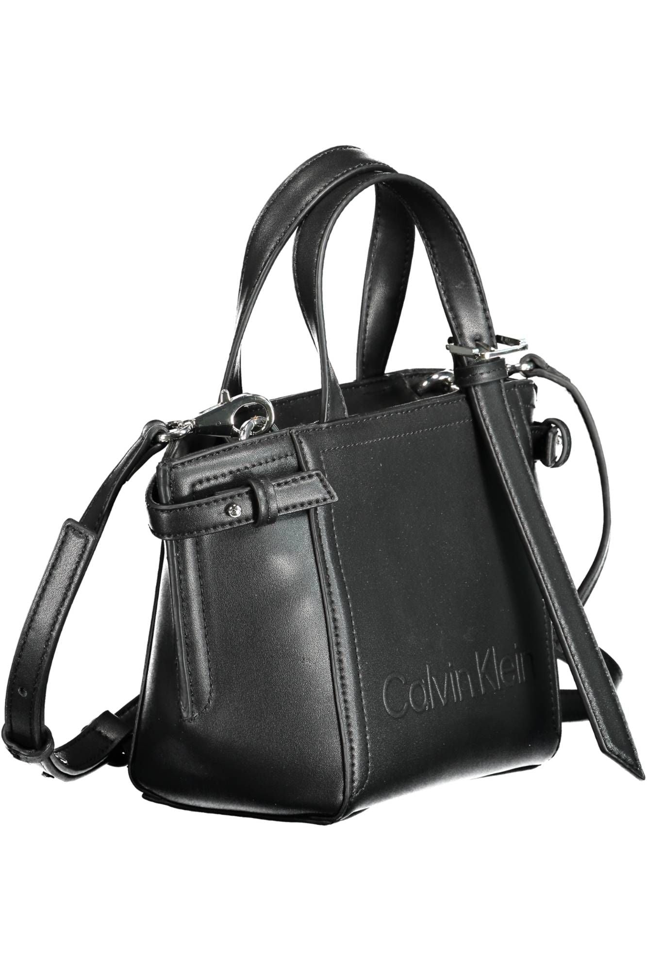 Calvin Klein Schwarz Polyester Frauen Handtasche