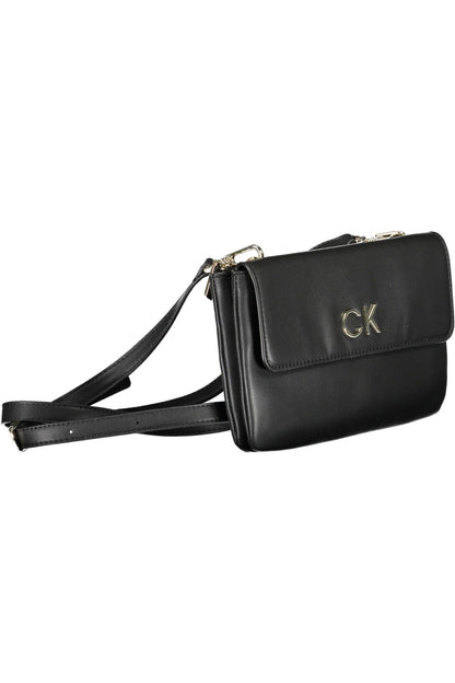 Calvin Klein Schwarz Polyester Frauen Handtasche