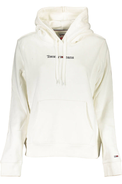 Tommy Hilfiger Weißer Baumwollpullover für Frauen