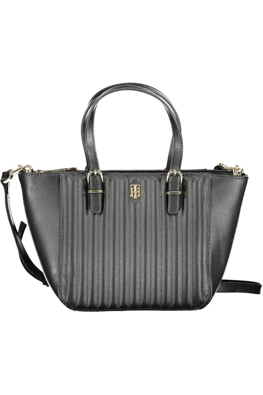 Tommy Hilfiger Schwarz Polyethylen Frauen Handtasche