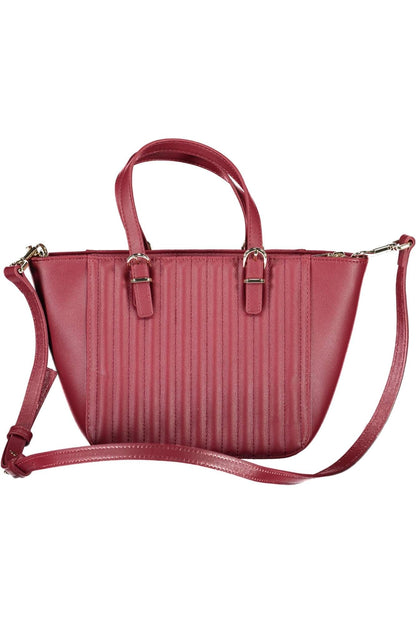 Tommy Hilfiger Rote Polyethylen Frauen Handtasche