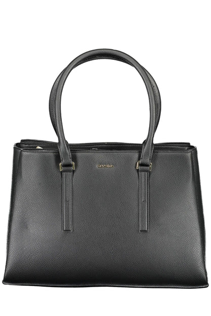 Calvin Klein Schwarz Polyester Frauen Handtasche