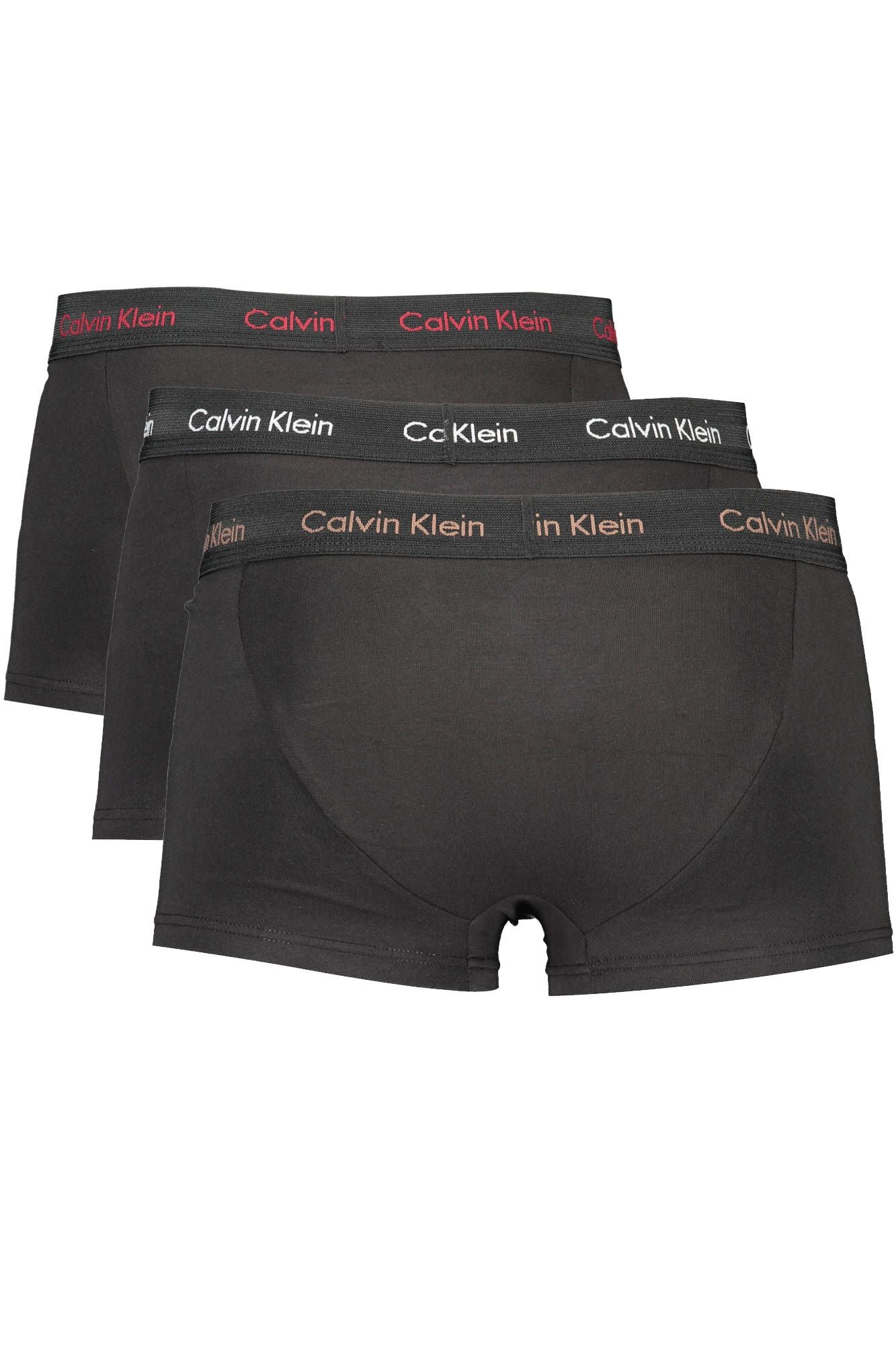 Calvin Klein Schwarz Baumwolle Männer Unterwäsche Trunk Pack