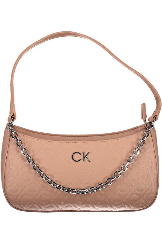 Calvin Klein Rosa Polyester Frauen Handtasche