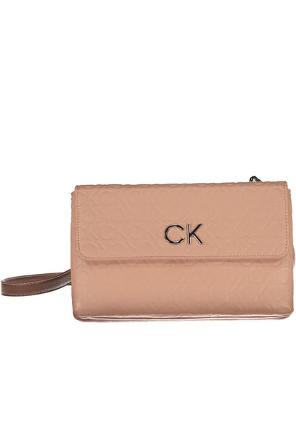 Calvin Klein Rosa Polyester Frauen Handtasche