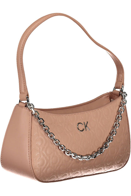 Calvin Klein Rosa Polyester Frauen Handtasche