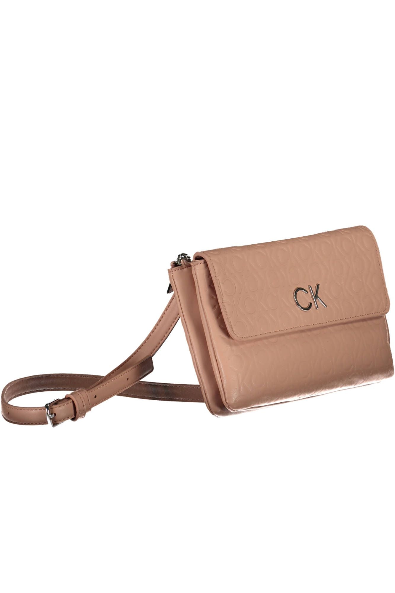 Calvin Klein Rosa Polyester Frauen Handtasche