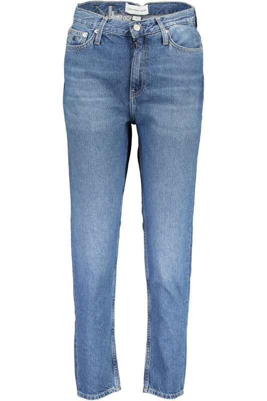 Calvin Klein Blaue Baumwolle Frauen Jeans