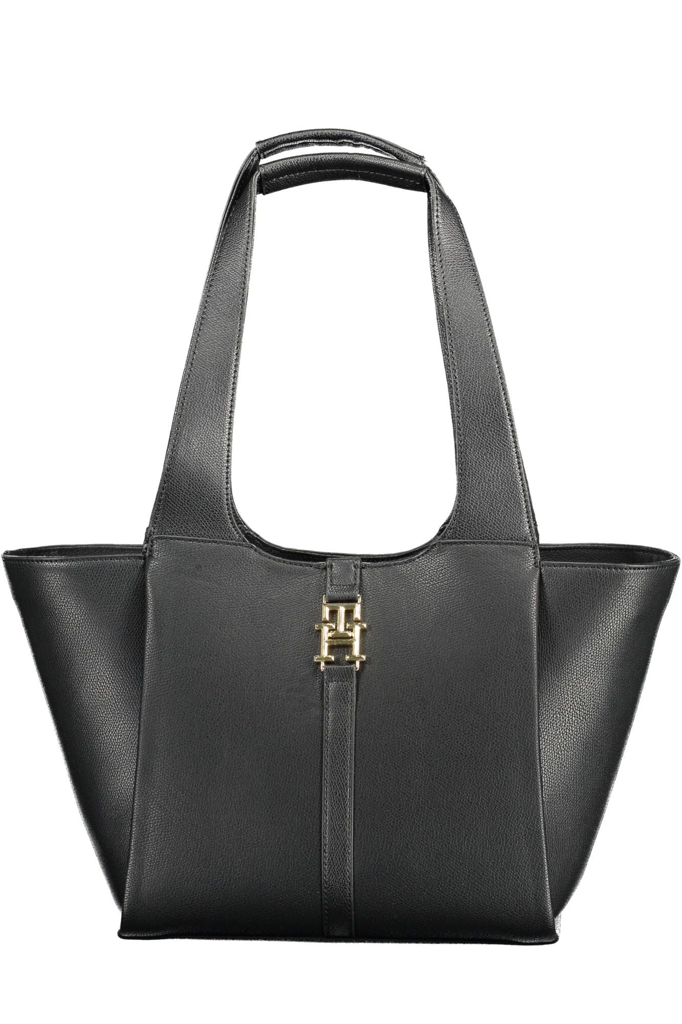 Tommy Hilfiger Schwarz Polyethylen Frauen Handtasche