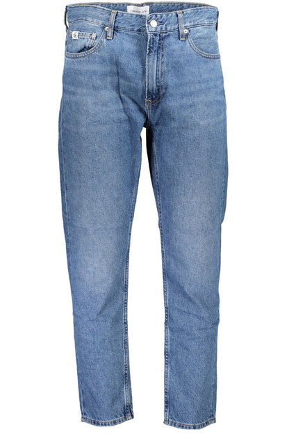 Calvin Klein Blaue Baumwolle Männer Jeans