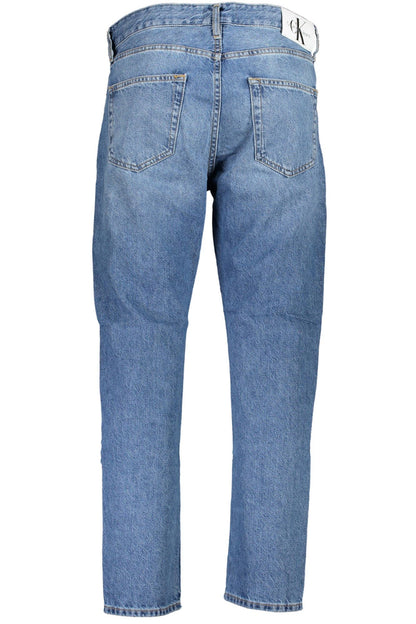 Calvin Klein Blaue Baumwolle Männer Jeans