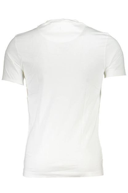 Calvin Klein Weißes Baumwolle Männer T-Shirt