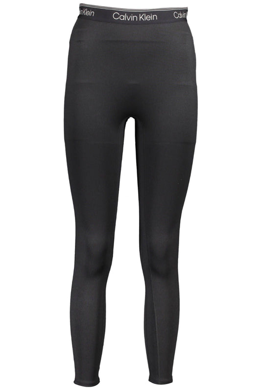 Calvin Klein Schwarze Polyester-Leggings für Frauen