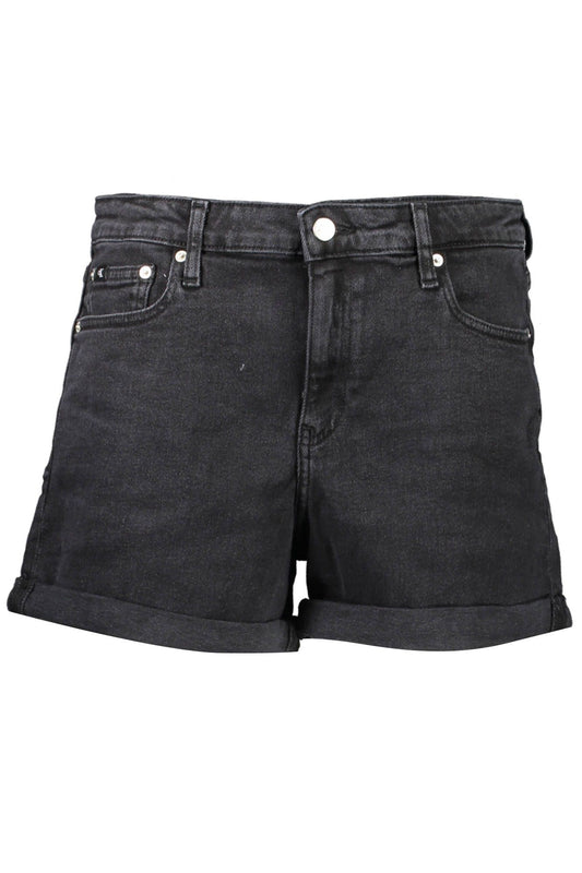 Calvin Klein Schwarz Baumwolle Frauen Shorts