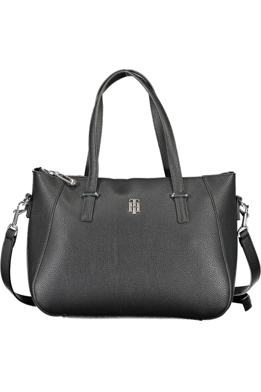 Tommy Hilfiger Schwarz Polyethylen Frauen Handtasche