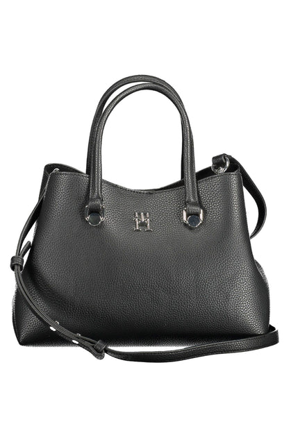 Tommy Hilfiger Schwarz Polyester Frauen Handtasche