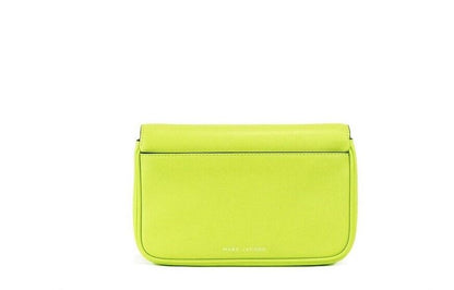 Marc Jacobs The J Marc Grün Glow Glattleder Schulter Crossbody Handtasche