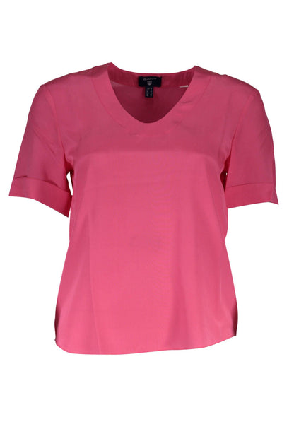 Gant Rosa Seide Frauen TShirt