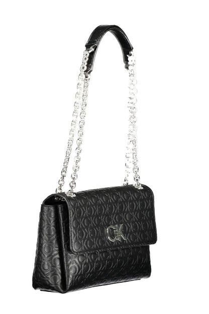 Calvin Klein Schwarz Polyester Frauen Handtasche