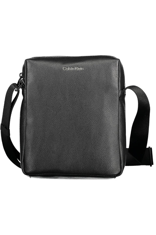 Calvin Klein Schwarze Polyester Männer Umhängetasche