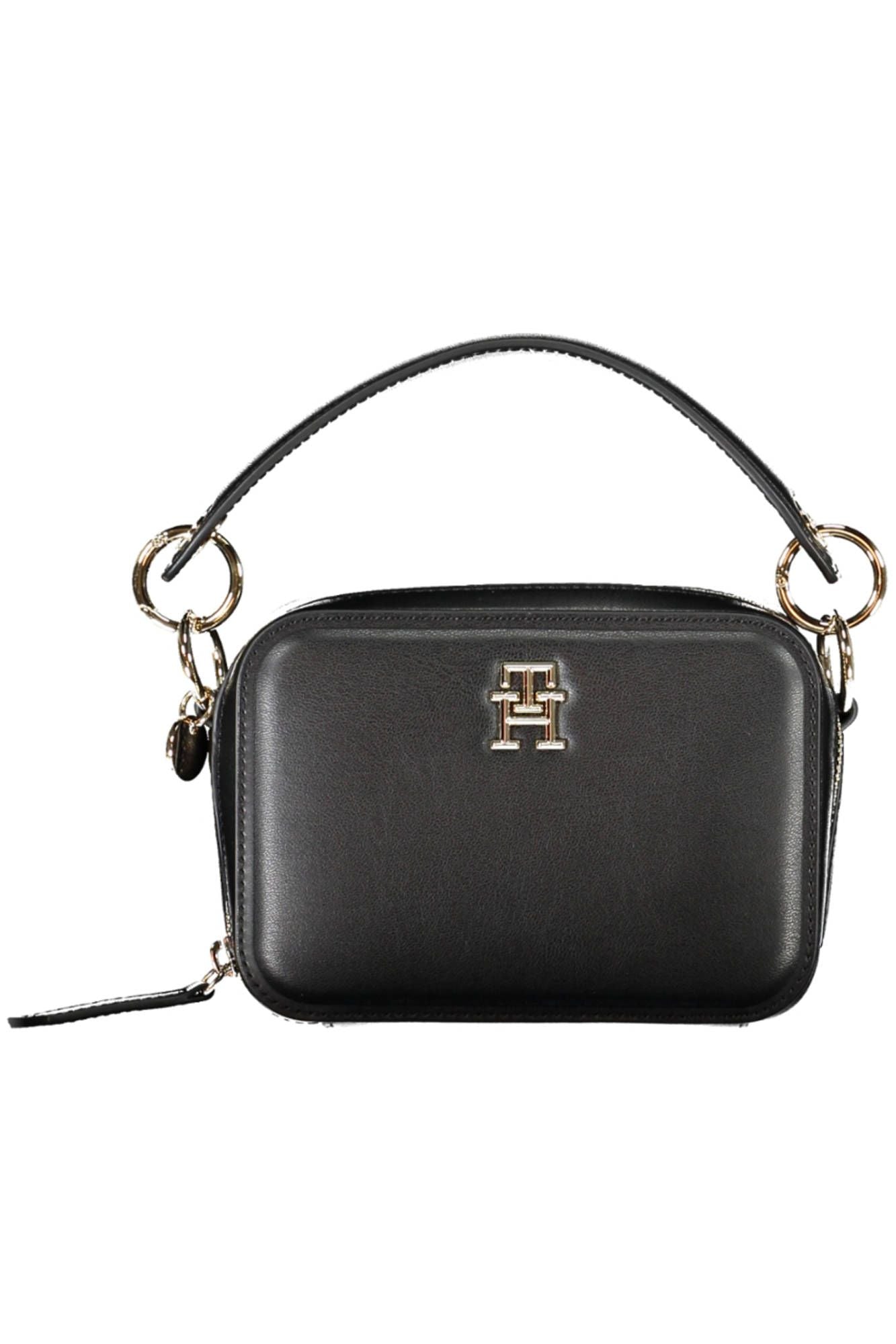 Tommy Hilfiger Schwarz Polyethylen Frauen Handtasche