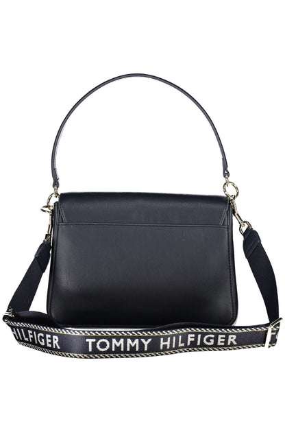 Tommy Hilfiger Blaue Polyester Frauen Handtasche